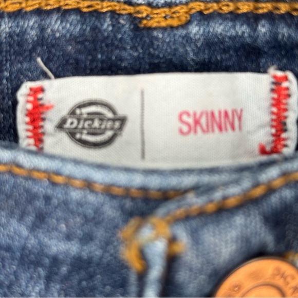 Dickies Women's Blue Jeans - Picture 4 of 7